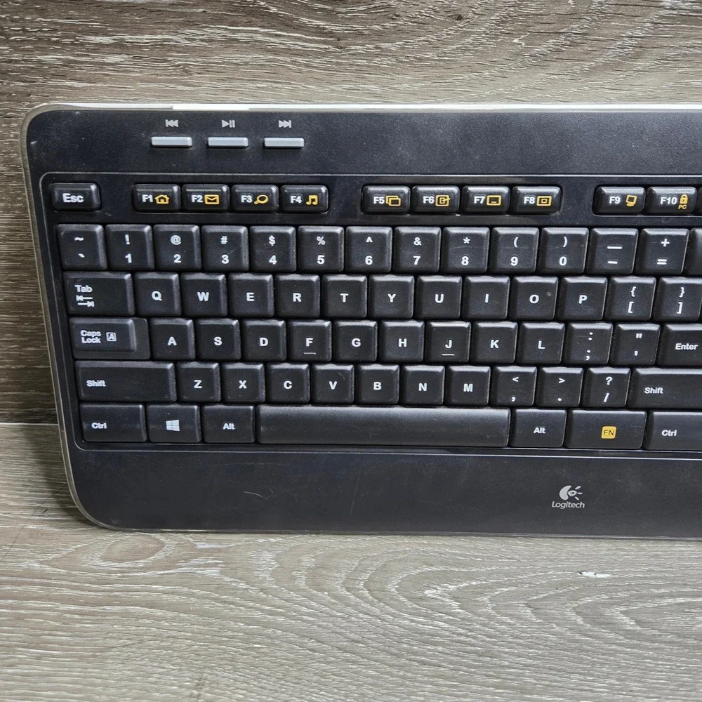 Logitech K520 Keyboard Wireless Wireless No Unifying Receiver Quiet Ergonomic